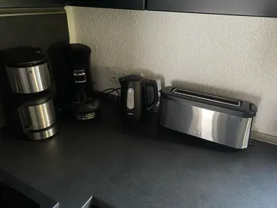 Küche/Küchenzeile in der Unterkunft Schöne Ferienwohnung Gewölbekeller Fachwerkhaus
