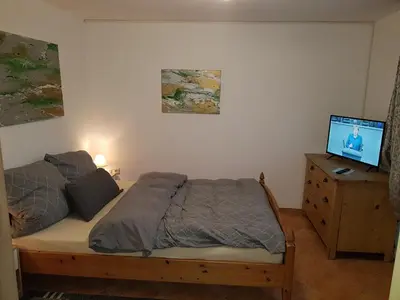TV/Unterhaltungsangebot in der Unterkunft Ferienwohnung Nscho Tschi