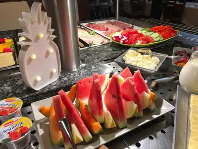 Essen im Hotel oder in der Nähe