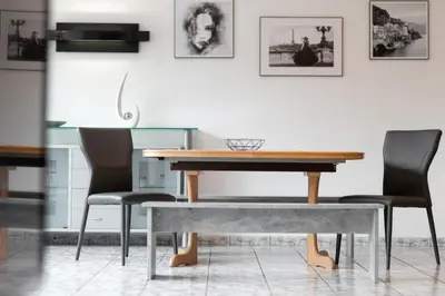 Grundriss der Unterkunft Ferienwohnung Villa Abrioux am Park