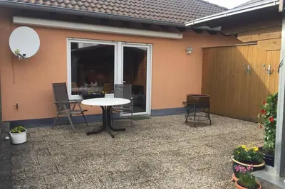 Ein Patio oder anderer Außenbereich in der Unterkunft Ferienhaus Wilhelm mitten im Hunsrück