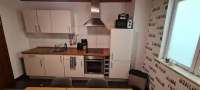 Küche/Küchenzeile in der Unterkunft Ferienhaus Johann