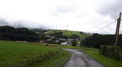 Naturlandschaft in der Nähe der Ferienwohnung