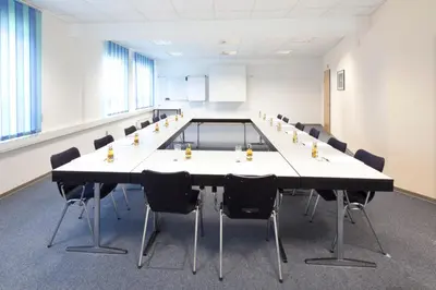 Der Geschäftsbereich oder Konferenzraum in der Unterkunft Hotel Vicinity