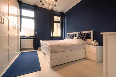 Ein Bett oder Betten in einem Zimmer der Unterkunft Altes Kappellchen im alten Schwesternhaus