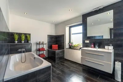 Ein Badezimmer in der Unterkunft Altes Schwesternhaus - Homesite Apartments - bis 20 Personen