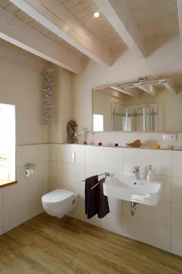 Ein Badezimmer in der Unterkunft Ferienhaus Eifel 1851