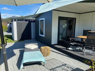 Ein Balkon oder eine Terrasse in der Unterkunft Lieblingsplatz Koblenz