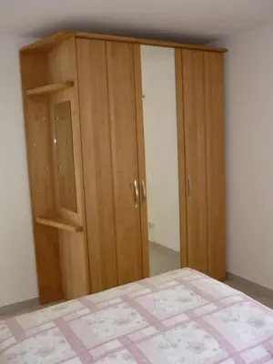 Ein Bett oder Betten in einem Zimmer der Unterkunft Loogher Mühle Neubau