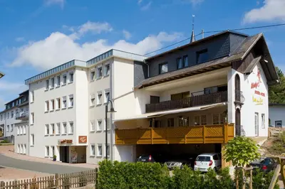 Das Gebäude in dem sich das Hotel befindet
