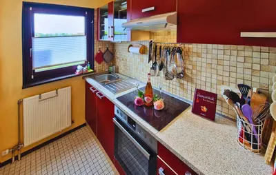 Küche/Küchenzeile in der Unterkunft Ferienhaus 1 In Thalfang