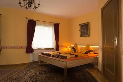 Ein Bett oder Betten in einem Zimmer der Unterkunft Hotel Arns