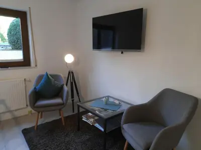 TV/Unterhaltungsangebot in der Unterkunft Ferienwohnung „Kersten“