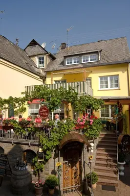 Ein Garten an der Unterkunft Gästehaus Manfred Christoffel