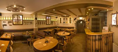 Lounge oder Bar in der Unterkunft Gästehaus Manfred Christoffel