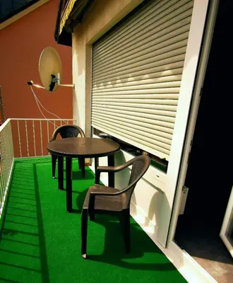 Ein Balkon oder eine Terrasse in der Unterkunft Milonia 2