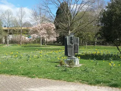 Ein Garten an der Unterkunft Ferienwohnung Wilfried