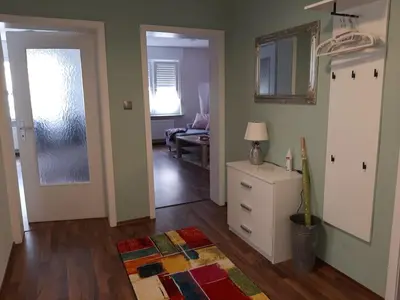 Küche/Küchenzeile in der Unterkunft Ferienwohnung Wilfried