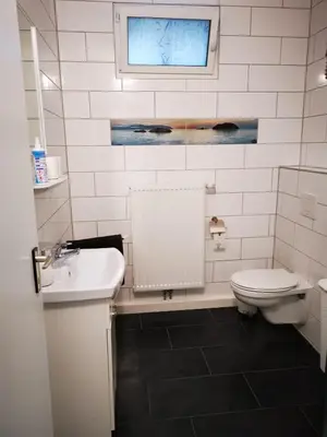 Ein Badezimmer in der Unterkunft Milonia 3