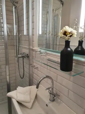 Ein Badezimmer in der Unterkunft Boutique Hotel Villa Horbach