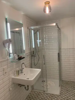 Ein Badezimmer in der Unterkunft Boutique Hotel Villa Horbach