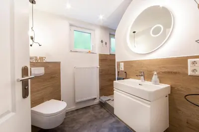 Ein Badezimmer in der Unterkunft Kleine AUSZEIT Eifel