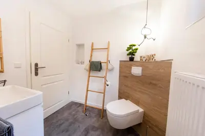 Ein Badezimmer in der Unterkunft Kleine AUSZEIT Eifel