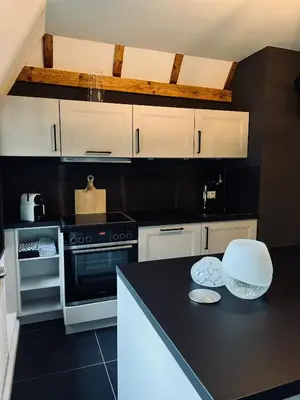 Küche/Küchenzeile in der Unterkunft Ring Residenz in Adenau direkt am Nürburgring