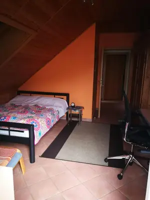 Ein Bett oder Betten in einem Zimmer der Unterkunft Wunderschöne Aussicht garantiert