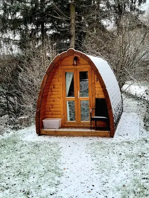 Pods Alte Schule im Winter
