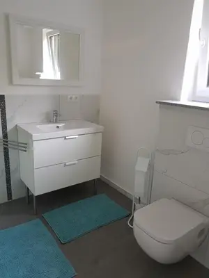 Ein Badezimmer in der Unterkunft Eifelglück