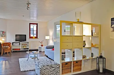 TV/Unterhaltungsangebot in der Unterkunft Ferienwohnung Nöthen