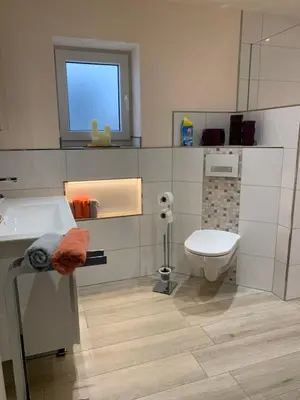 Ein Badezimmer in der Unterkunft Haus Sonnenschein