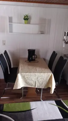 Ein Sitzbereich in der Unterkunft Bella Italia - Ferienwohnungen