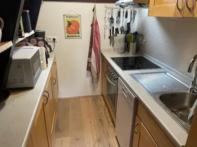 Küche/Küchenzeile in der Unterkunft Ferienhaus im Feriendorf Freilingen (Eifel).