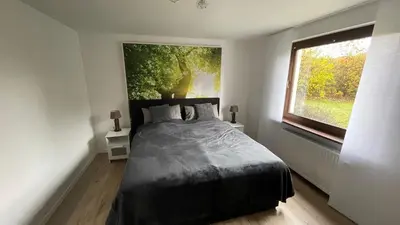 Ein Bett oder Betten in einem Zimmer der Unterkunft Villa Vorkastell