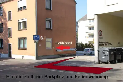 Die Umgebung um die Ferienwohnung