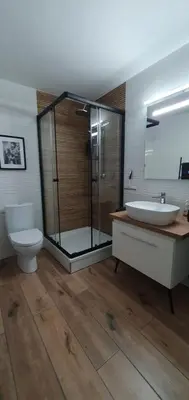 Ein Badezimmer in der Unterkunft Ferienwohnung MaarBurg