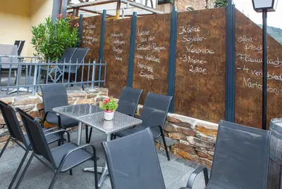 Grundriss der Unterkunft Ferienwohnung am Fluß