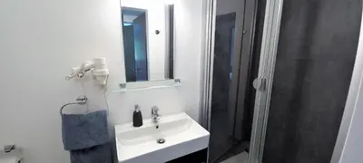 Ein Badezimmer in der Unterkunft Ferienwohnungen Petrisberg