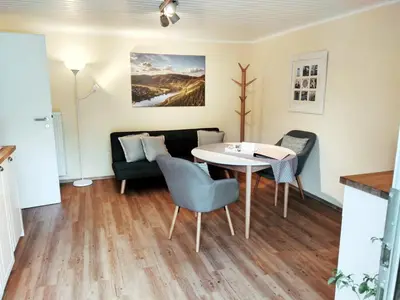 Ein Sitzbereich in der Unterkunft Casa Schneider - Urlaub an der Mittelmosel