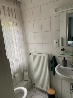 Ein Badezimmer in der Unterkunft Gasthaus L&A Kunz