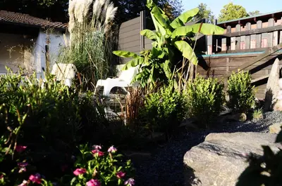 Ein Garten an der Unterkunft Fewo-Eifelfroh