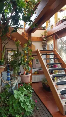 Ein Balkon oder eine Terrasse in der Unterkunft Zentrale Ferienwohnung auf dem schönen Hunsrück