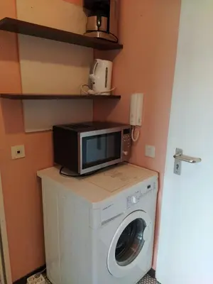 Küche/Küchenzeile in der Unterkunft B1006, Schönes und gemütliches Appartement