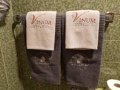 Ein Badezimmer in der Unterkunft Gästehaus Vinum