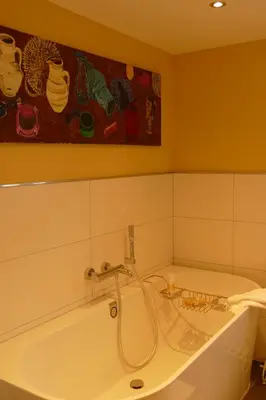 Ein Badezimmer in der Unterkunft Ines