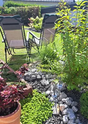 Ein Garten an der Unterkunft Ferienwohnung Am Reitersgäßchen