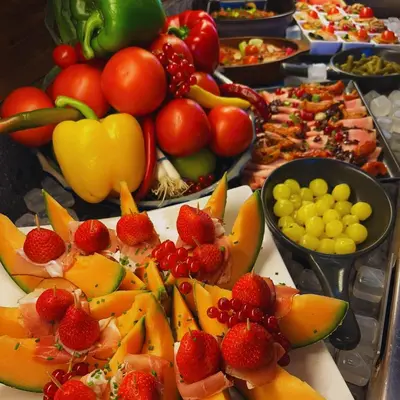 Essen im Hotel oder in der Nähe