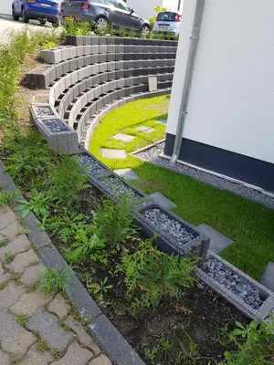 Ein Garten an der Unterkunft Studio EifelGlück